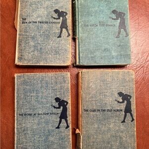 Vintage Mystery Book Set